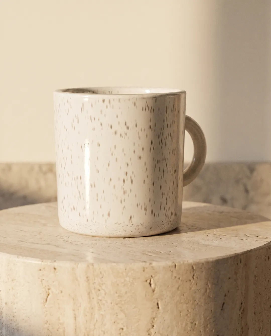 Brunswick Clay speckled stoneware mug, finished image