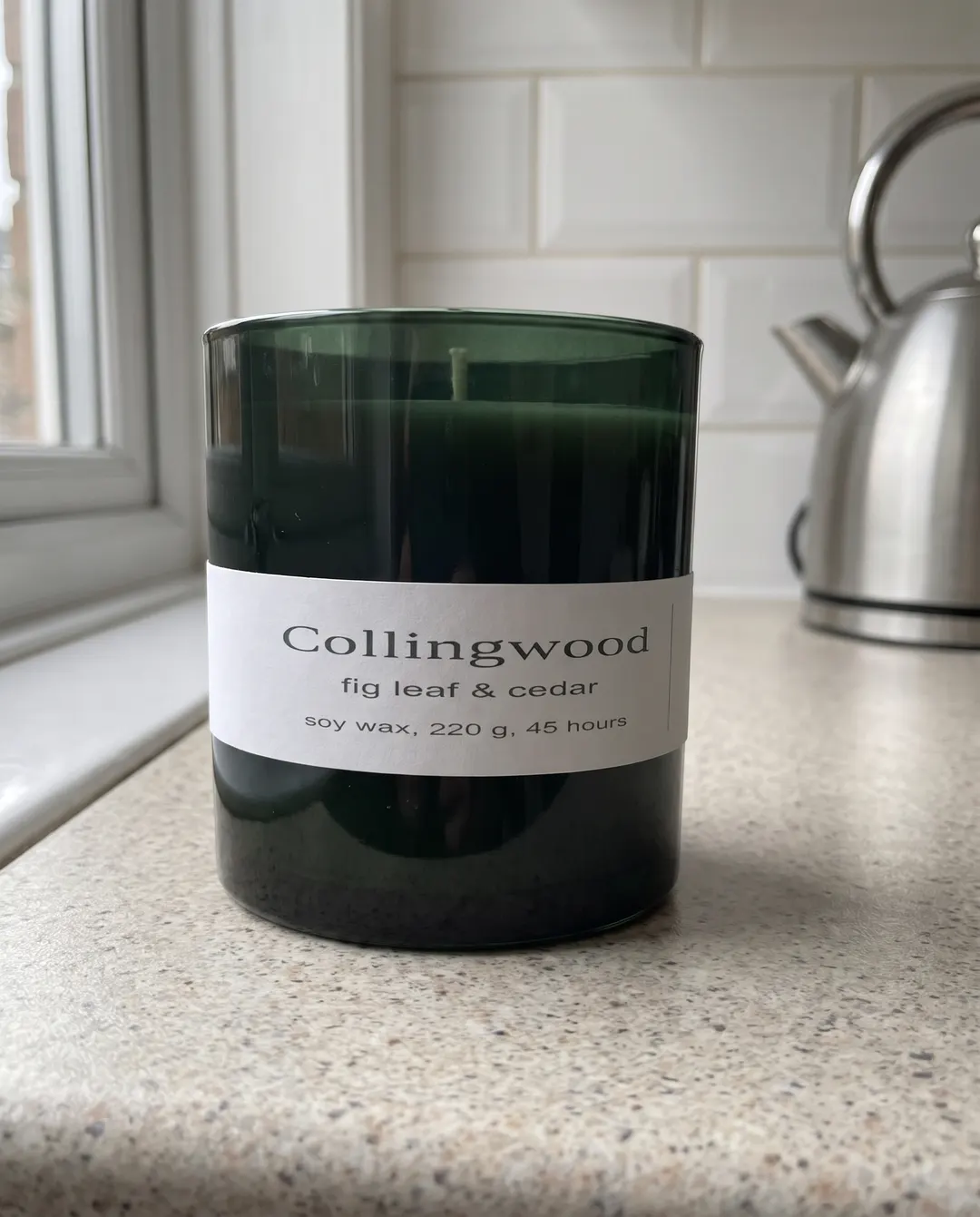 Collingwood fig leaf and cedar candle, the phone photo