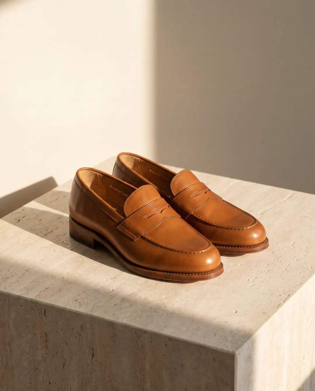 Fitzroy Last penny loafer, finished image