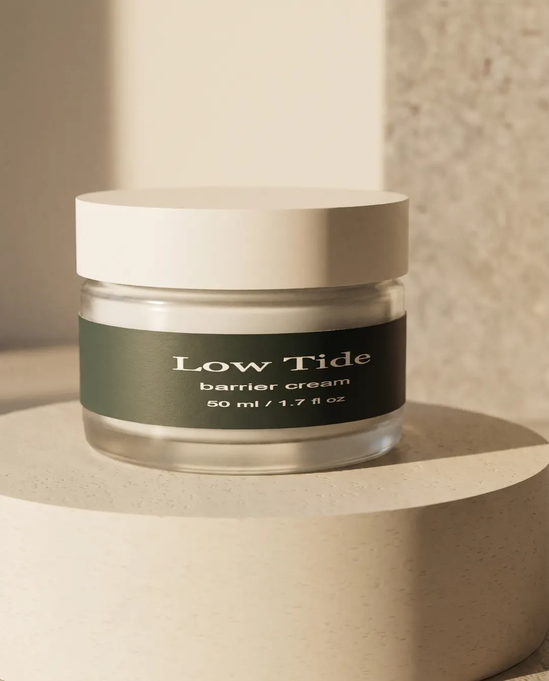 Low Tide barrier cream, finished image