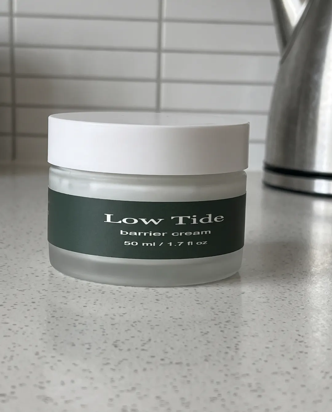 Low Tide barrier cream, the phone photo it started from