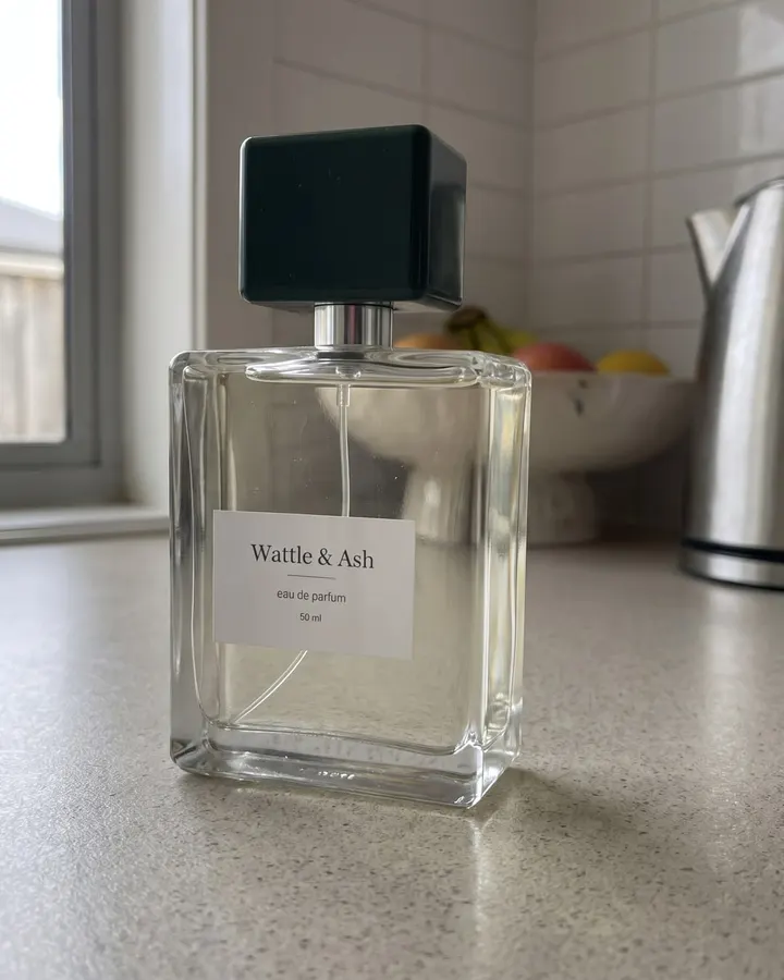 Wattle & Ash eau de parfum, the phone photo it started from