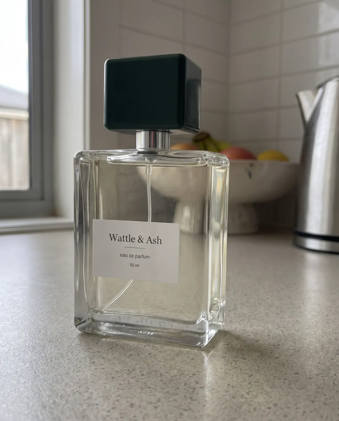 Wattle & Ash eau de parfum, the phone photo it started from